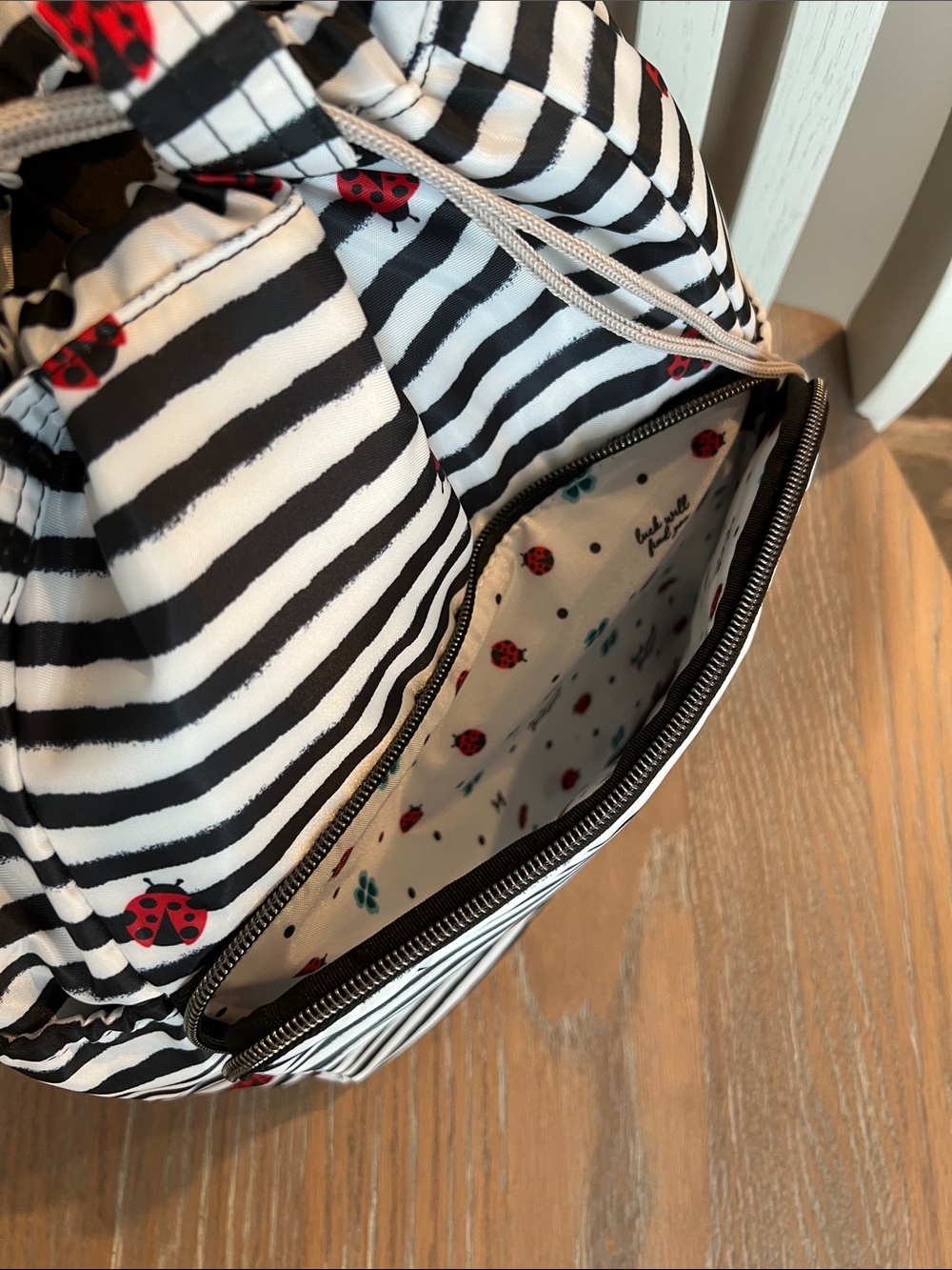 RARE DITTY XL TOTE LADYBUG LANE +BONUS - Picture 10 of 11
